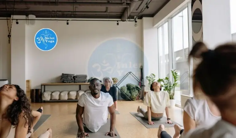 Beginner yoga classes at Inlet Yoga studio in Manasquan, NJ